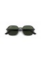 Ray-Ban RB4361 S (52 - 18) med Gröna linser och Svart ram Solglasögon