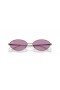 Ray-Ban RB3757 Kai Biobaserade L (56 - 15) med Lila linser och Silver ram Solglasögon