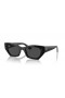 Ray-Ban RB4430 Zena Biobaserade M (52 - 22) med Grå linser och Svart ram Solglasögon