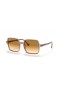 Ray-Ban RB1973 Square II L (53 - 20) med Bruna linser och Brun ram Solglasögon