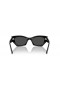 Ray-Ban RB4430 Zena Biobaserade M (52 - 22) med Grå linser och Svart ram Solglasögon