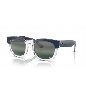 Ray-Ban RB0298S Mega Hawkeye Chromance L (53 - 21) med Transparenta linser och BlÃ¥ ram SolglasÃ¶gon