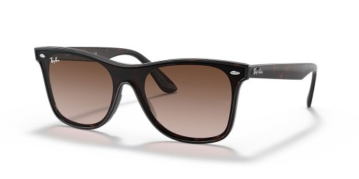 Ray - Ban RB4440N Blaze Wayfarer L (0-141) Kahverengi lensli ve Kaplumbağa çerçeveli Güneş Gözlüklü