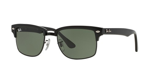 Yeşil lensli ve Siyah çerçeveli Güneş Gözlüklü Ray-Ban RB4190 M (52 - 19)