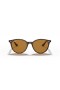 Ray-Ban RB4305 M (53 - 19) Kahverengi lensli ve Kaplumbağa çerçeveli güneş Gözlüklü