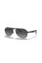 Ray-Ban RB3549 XL (61 - 16) Gri lensli ve Siyah çerçeveli güneş Gözlüklü