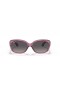 Ray-Ban RB4101 Jackie Ohh Şeffaf M (58-17) Gri lensli ve Mor çerçeveli güneş Gözlüğü