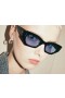 Ray-Ban RB4430 Zena S (49 - 22) Mavi lensli ve Siyah çerçeveli güneş Gözlüklü