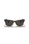 Ray-Ban RB2140 Orijinal Wayfarer Bicolor L (50-22) Gri lensler ve Kaplumbağa çerçeve Güneş Gözlüğü