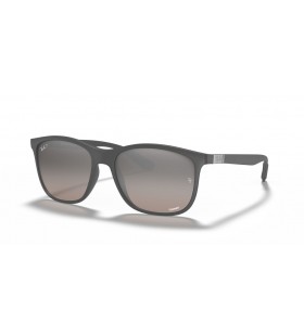 Ray-Ban RB4330CH Chromance XL (56 - 17) Gümüş lensli ve Gri çerçeveli güneş Gözlüğü
