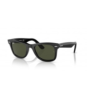 Ray-Ban RB2140 Orijinal Wayfarer Biyo BazlÄ± L (50-22) YeÅŸil lensler ve Siyah Ã§erÃ§eve GÃ¼neÅŸ GÃ¶zlÃ¼ÄŸÃ¼