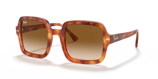 Ray-Ban RB2188 XL (53 - 24) con lentes Marrones y la Tortuga Gafas de sol de montura