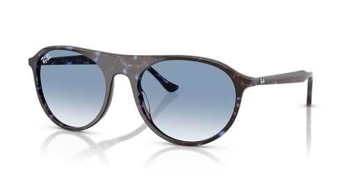Ray-Ban RB2215 XL (56 - 20) con lentes Azules y Azul Gafas de sol de montura