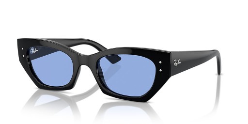 Ray-Ban RB4430 Zena S (49 - 22) con lentes Azules y Negro Gafas de sol de montura