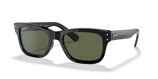 Ray-Ban RB2283 Burbank XL (55 - 20) con lentes de color Verde y Negro Gafas de sol de montura