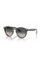 Ray-Ban RB7680S Larry M (51 - 21) con Gris y lentes de Tortuga Gafas de sol de montura