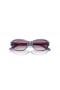 Ray-Ban RB9081S Niños S (48 - 17) con Violeta lentes y Violeta Gafas de sol de montura