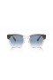 Ray-Ban RB0298SF Mega ojo de halcón L (53 21) con lentes Transparentes y de color Gris Gafas de sol de montura