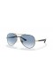 Ray-Ban RB3675 XL (58 - 14) con lentes Azules y Negro Gafas de sol de montura