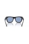 Ray-Ban RBR0502S Caminante Inversa S (50 - 22) con lentes Azules y Negro Gafas de sol de montura