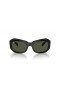 Ray-Ban RB2212 Beate M (56 - 20) con lentes de color Verde y Negro Gafas de sol de montura