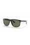Ray-Ban RB4147 Novio L (60 - 15) con lentes de color Verde y Negro Gafas de sol de montura