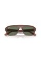 Ray-Ban RB4397 Corrigan Bio-Base de M (54 - 20) con lentes de color Verde y Marrón, Gafas de sol de montura