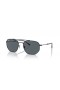 Ray-Ban RB3707 L (54 - 20) con lentes Azules y Negro Gafas de sol de montura