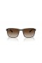 Ray-Ban RB3721 XXL (59 - 17) con lentes Marrones y Marrones Gafas de sol de montura