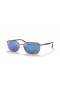 Ray-Ban RB3684CH Chromance XL (58 - 18) con Gris lentes y Gafas de sol de montura de Plata