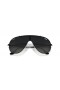 Ray-Ban RB3597 Alas XL (0 - 133) con Gris y lentes de marco Negro, Gafas de sol