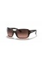 Ray-Ban RB4068 M (60 - 17) con lentes de color Rosa y la Tortuga Gafas de sol de montura