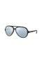 Ray-Ban RB4125M de la Scuderia Ferrari de Colección de M (57 - 14) con la Plata y lentes de marco Negro, Gafas de sol