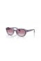 Ray-Ban RB9081S Niños S (48 - 17) con Violeta lentes y Violeta Gafas de sol de montura