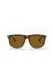 Ray-Ban RB4147 Novio L (60 - 15) con lentes Marrones y la Tortuga Gafas de sol de montura