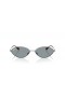 Ray-Ban RB3757 Kai Bio-XL (59 - 15) con lentes Azules y Gafas de sol de montura de Plata