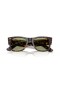 Ray-Ban RB0840S Mega Caminante de Verano de la Cápsula M (51 - 21) con lentes de color Verde y la Tortuga Gafas de sol de montura
