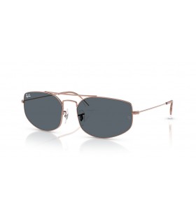 Ray-Ban RB3845 Explorer V XXL (60 - 17) con lentes Azules de Cobre y Gafas de sol de montura
