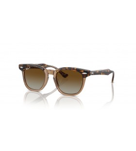 Ray-Ban RB9098S NiÃ±os S (45 - 18) con lentes Marrones y Marrones Gafas de sol de montura