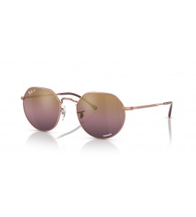 Ray-Ban RB3565 Jack Chromance L (53 - 20) con lentes Rojos y Rosa Gafas de sol de montura