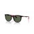 Ray-Ban RB9082S NiÃ±os L (47 - 17) con lentes de color Verde y Negro Gafas de sol de montura