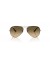 Ray-Ban RB3025 Aviator Large Metal XXL (62 - 14) مع العدسات البني و البني نظارات الإطار