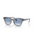 Ray-Ban RB0707S XL (53 - 21) مع الأزرق العدسات رمادي نظارات الإطار