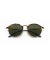 Ray-Ban RB2447 جولة البقعة XL (49 - 21) مع الأخضر العدسات و النظارات الشمسية الإطار الأسود