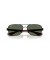 Ray-Ban RB8336M سكوديريا فيراري مجموعة XL (58 - 15) مع الأخضر العدسات و النظارات الشمسية الإطار الأسود