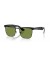 Ray-Ban RB3875 عابر سبيل ديلوكس لتر (53 - 18) مع الأخضر العدسات و النظارات الشمسية الإطار الأسود