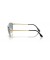 Ray-Ban RB3705 XL (57 - 19) مع الأزرق العدسات و النظارات الشمسية الإطار الأسود