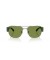 Ray-Ban RB3756 XL (56 - 18) مع الأخضر العدسات و النظارات الشمسية الإطار الفضي