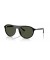 Ray-Ban RB2215 XL (56 - 20) مع الأخضر العدسات و النظارات الشمسية الإطار الأسود