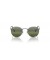 Ray-Ban RB3447 مستديرة معدنية Chromance S (50 - 21) مع الفضة العدسات و النظارات الشمسية الإطار الفضي